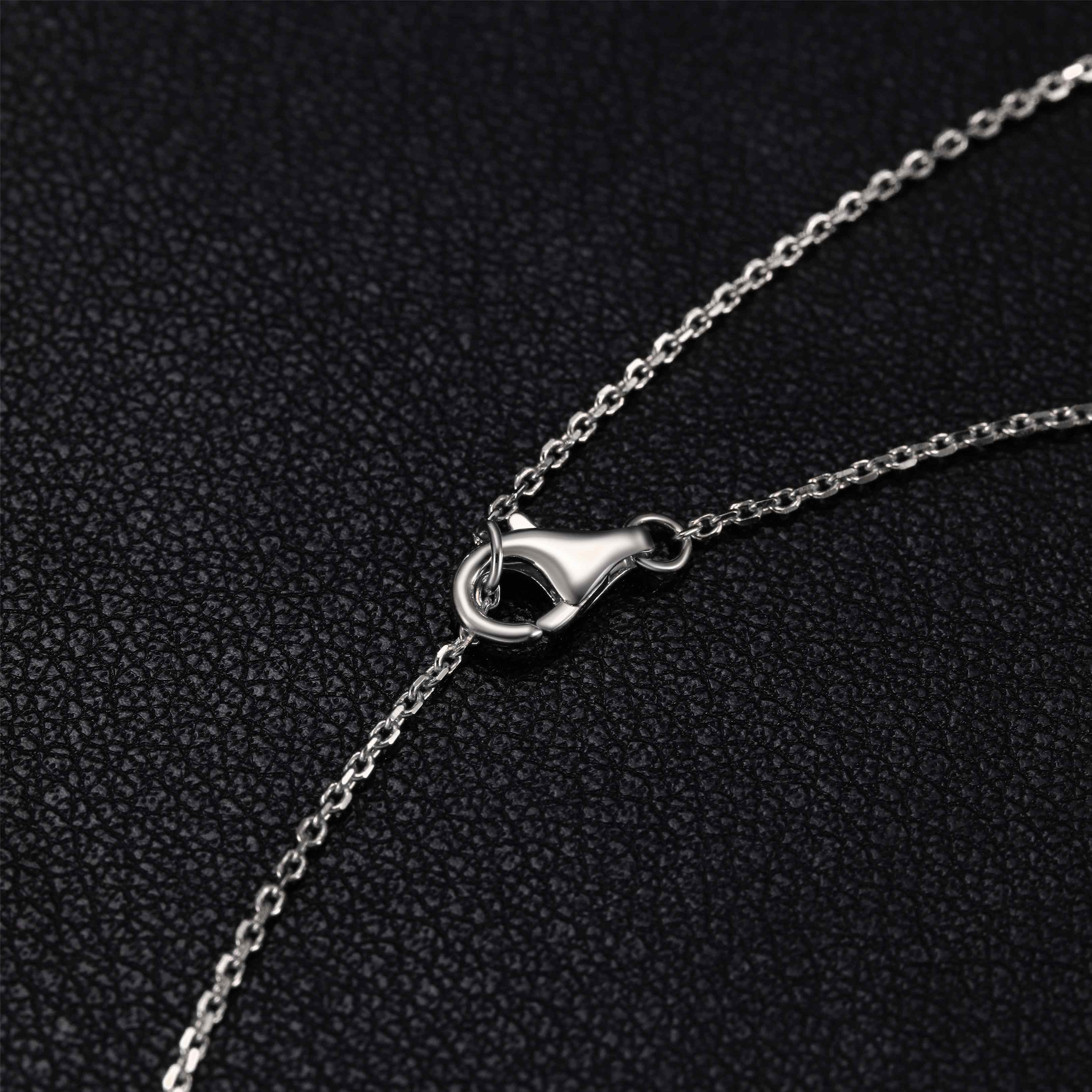 Salt & Pepper Diamond & Garnet Toi Et Moi Necklace