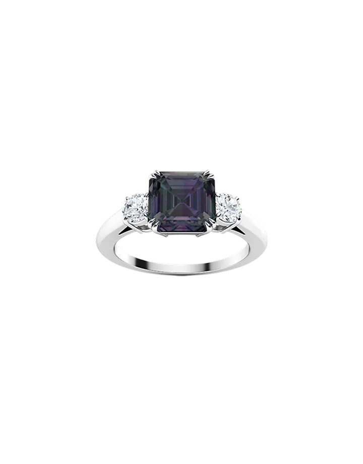 Aquamarine Engagement Ring