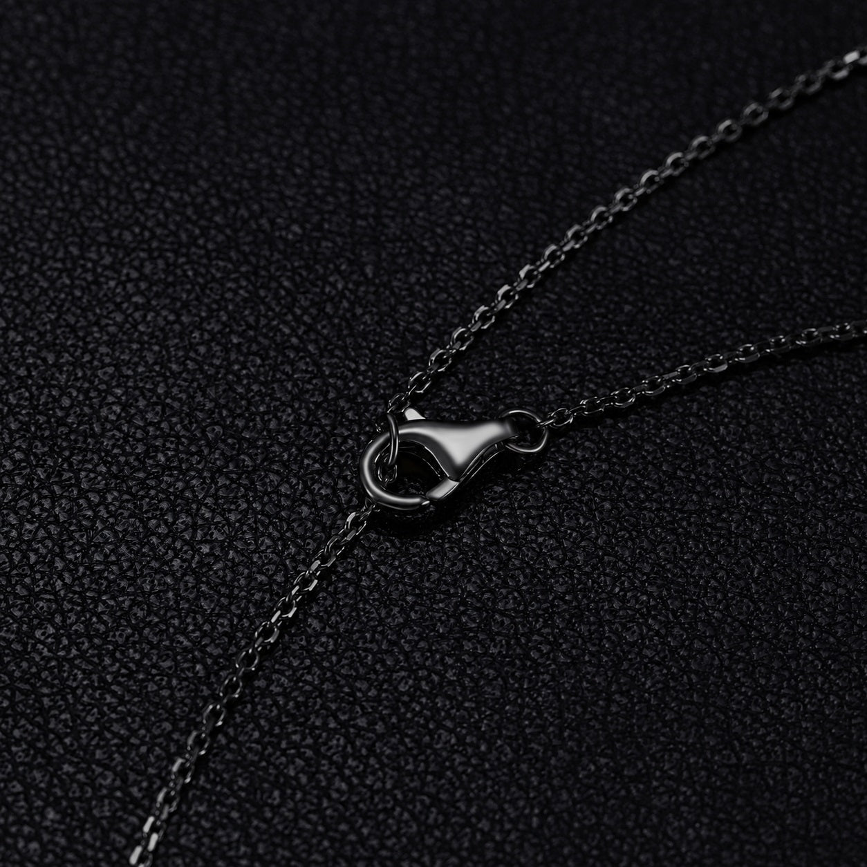 Heart Cut Lab Ruby Fallen Wings Gothic Necklace
